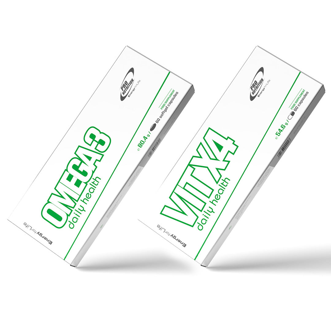 Pack Vida Saudável (Vit X4 + Omega 3)