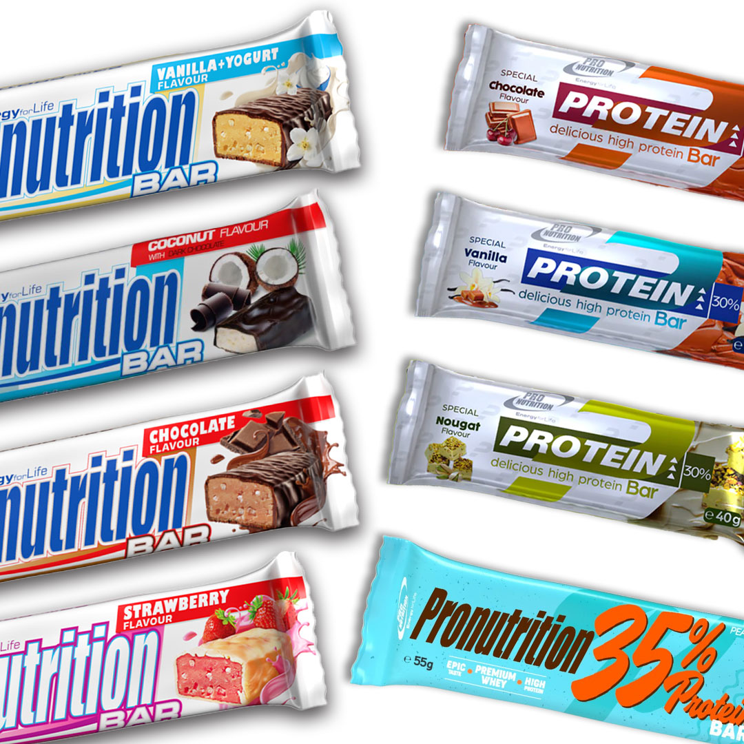 Pack Degustação Barras de Proteína