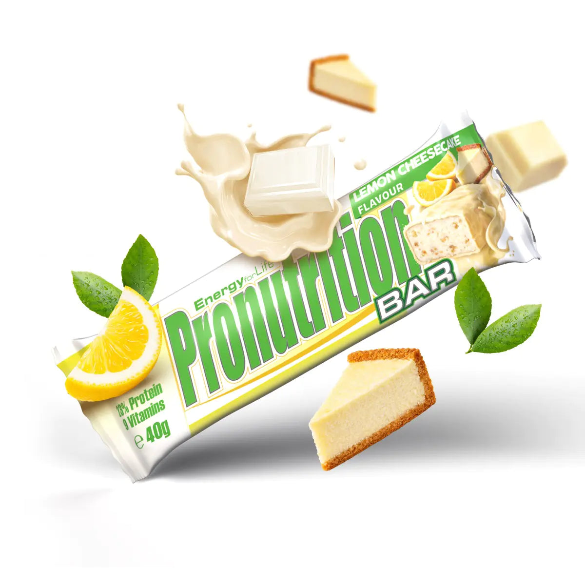 Barra de Proteína Cheesecake Limão