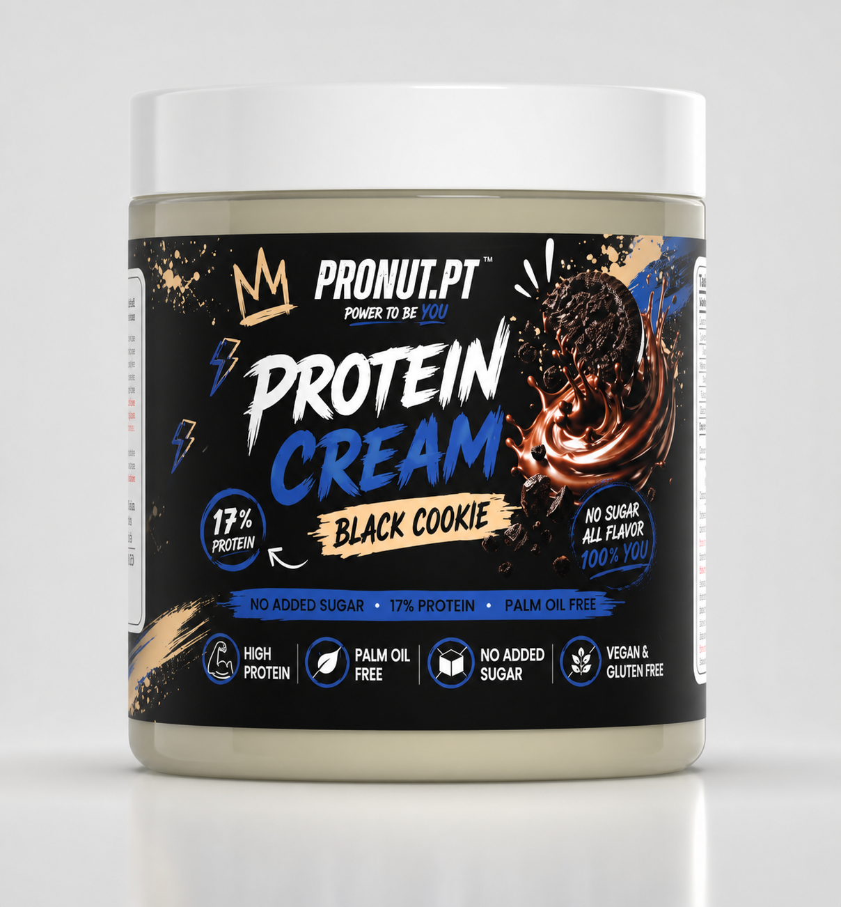 Creme Proteíco Black Cookie