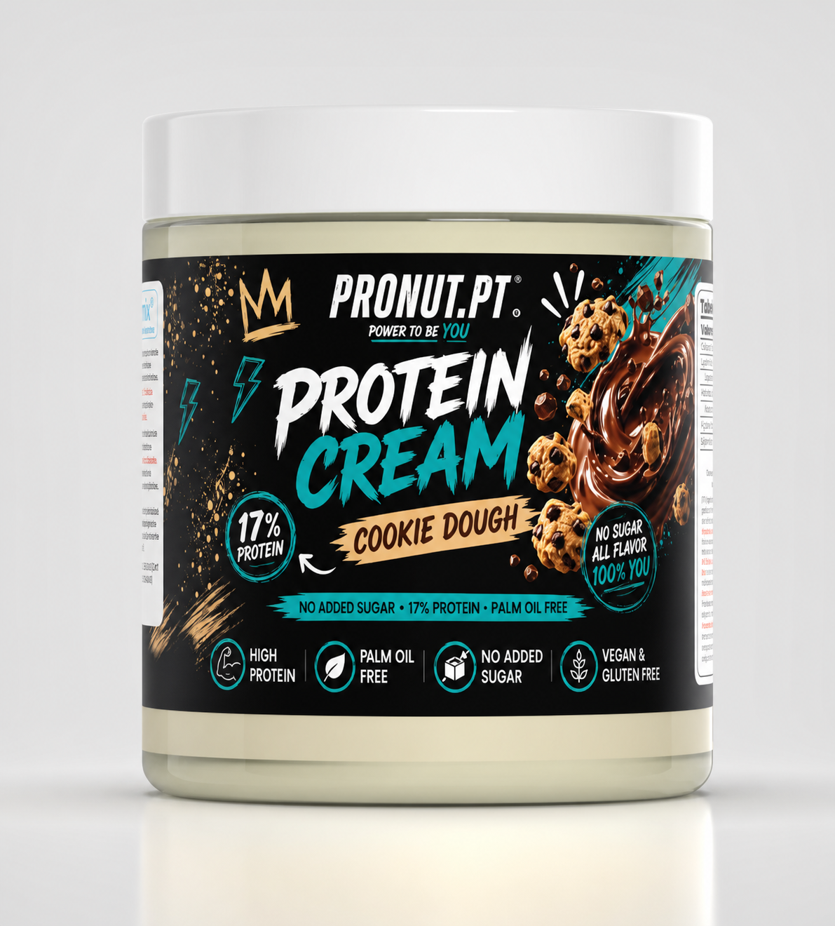 Creme Proteíco Cookie Dough