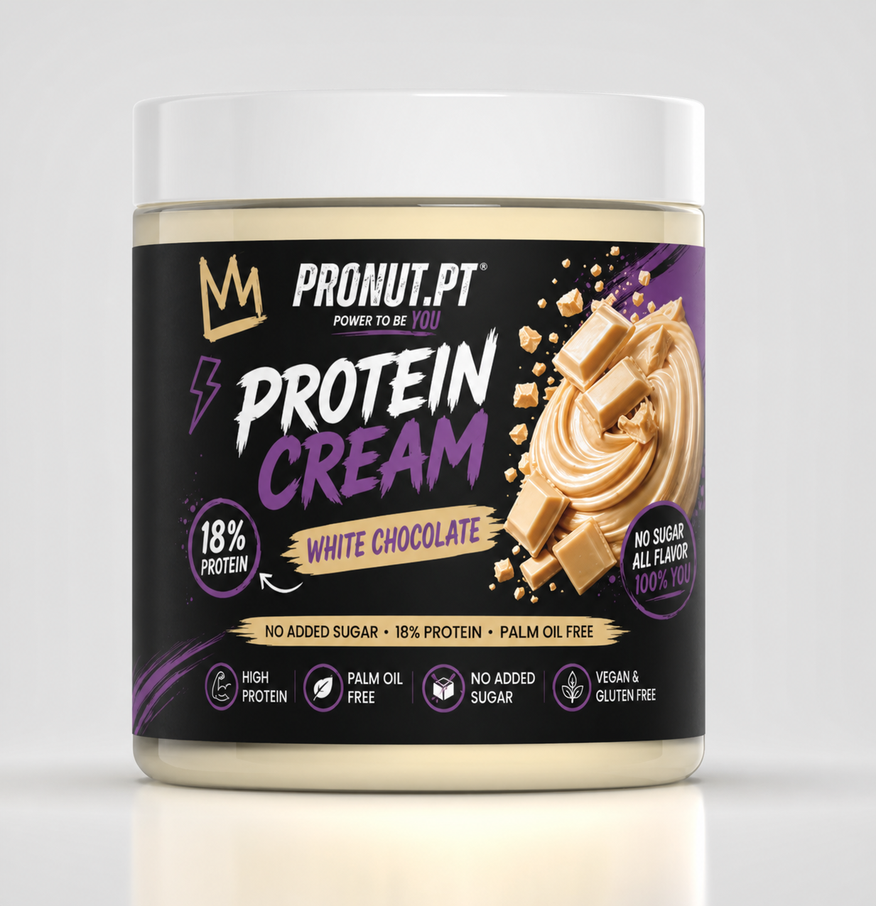 Creme Proteíco White Chocolate