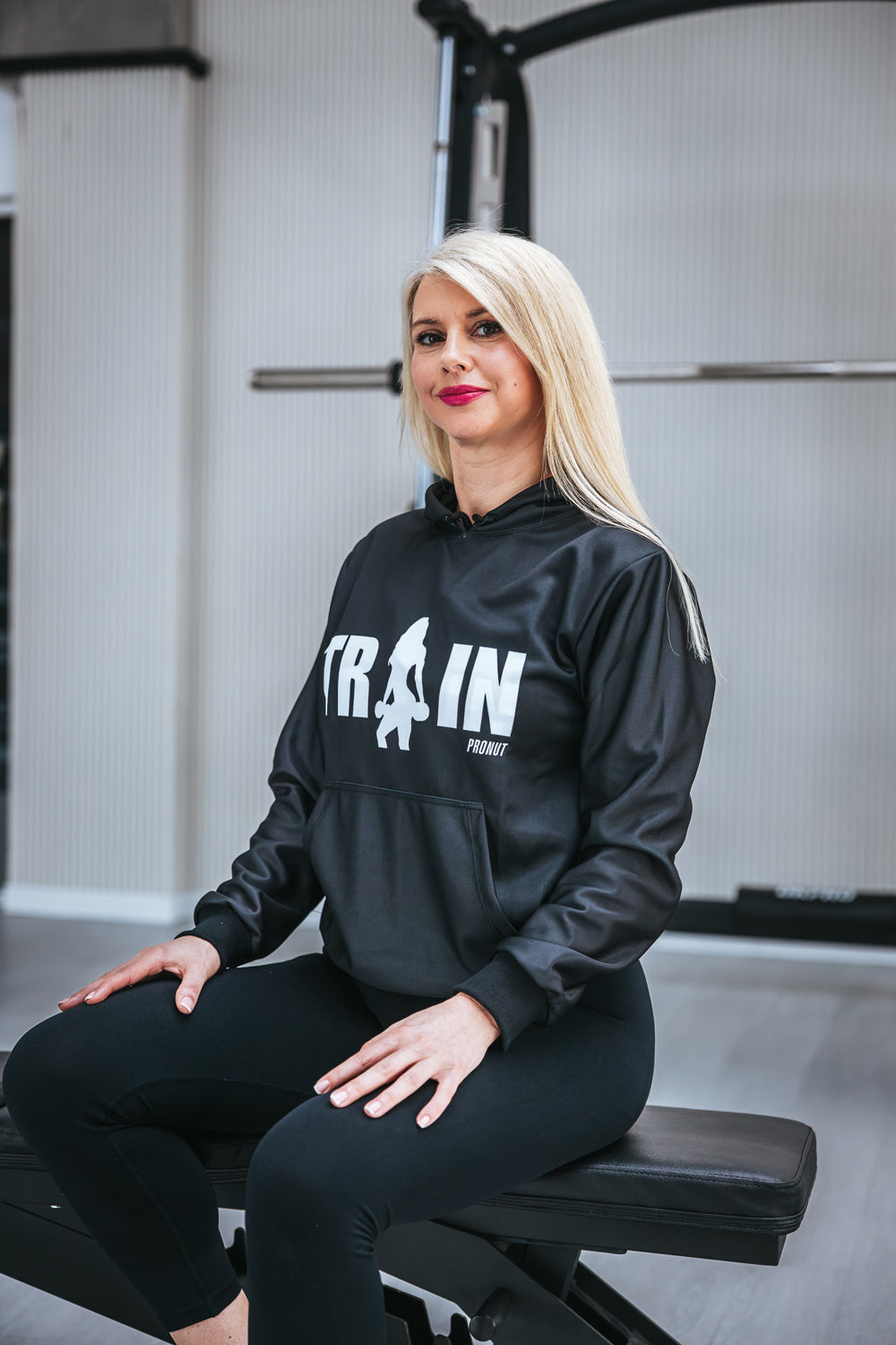 Hoodie Train Mulher