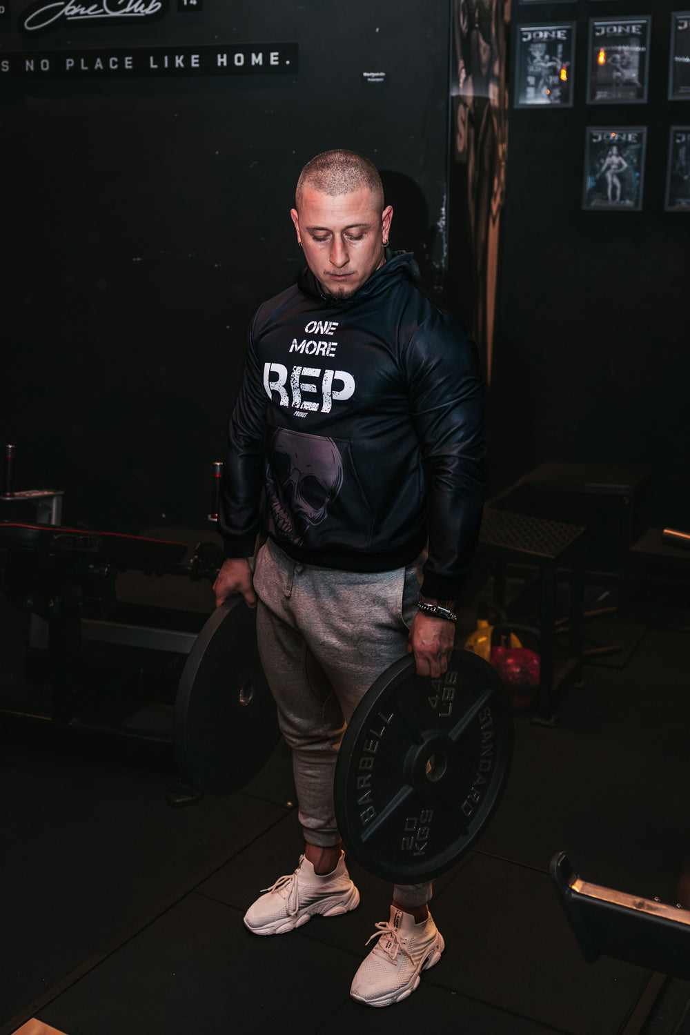 Hoodie ONE MORE REP  Homem