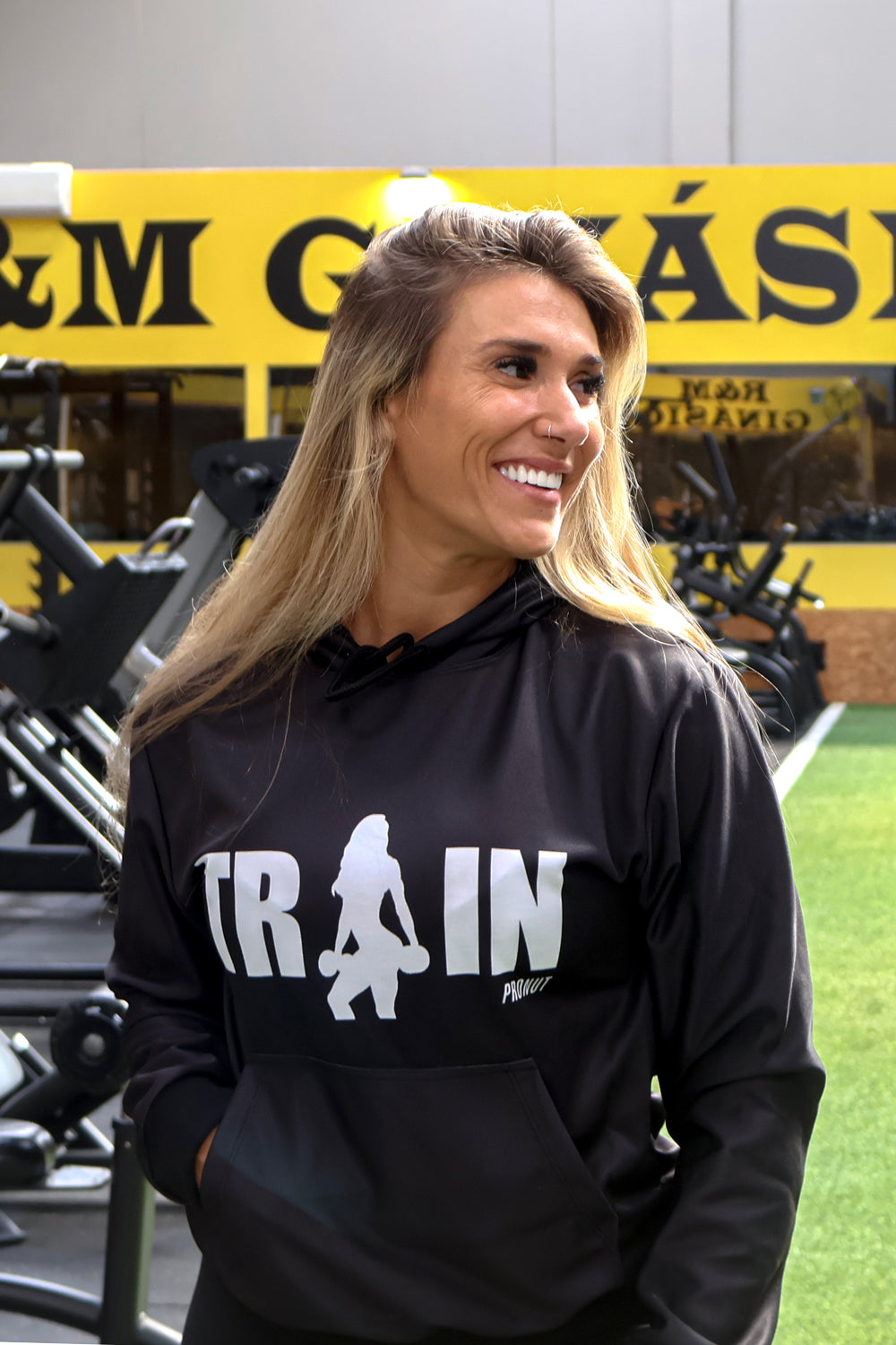Hoodie Train Mulher